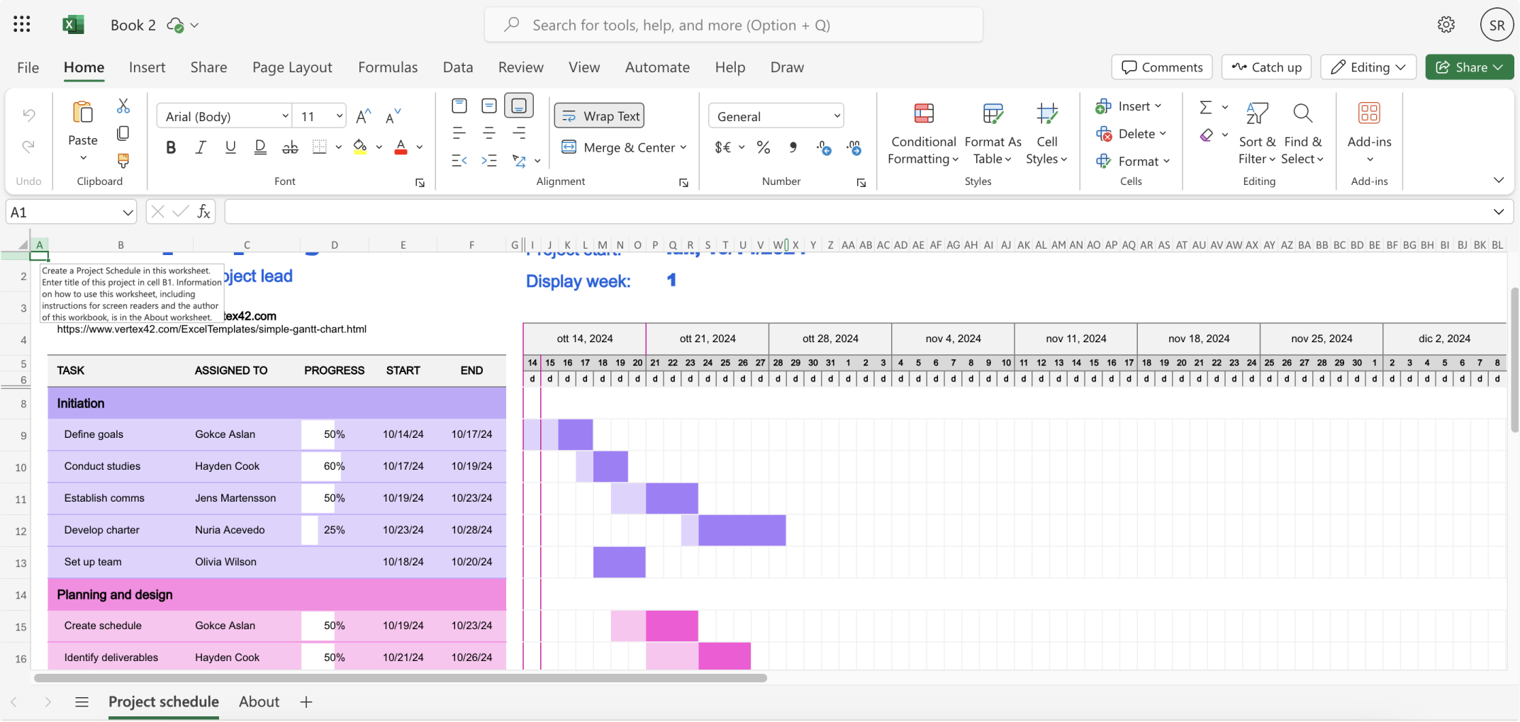 Creating Gantt Charts in Microsoft Planner Workarounds for Agencies
